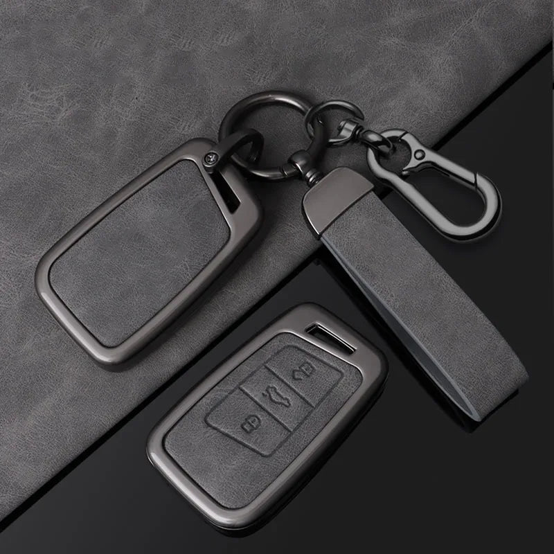 Zinc Alloy Car Key Case Cover Shell for VW Volkswagen Magotan GTE Passat B6 B7 B8 CC Skoda Fabia Superb Kodiaq A7 Accessory