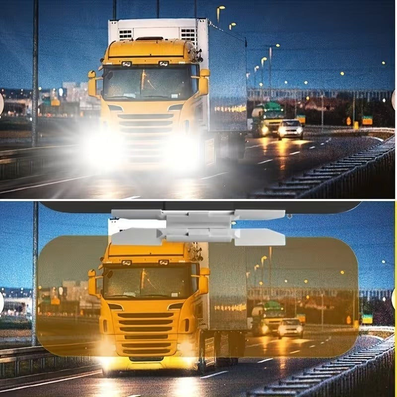HD Anti-Glare Car Sun Visor Night Vision Extender Mirror