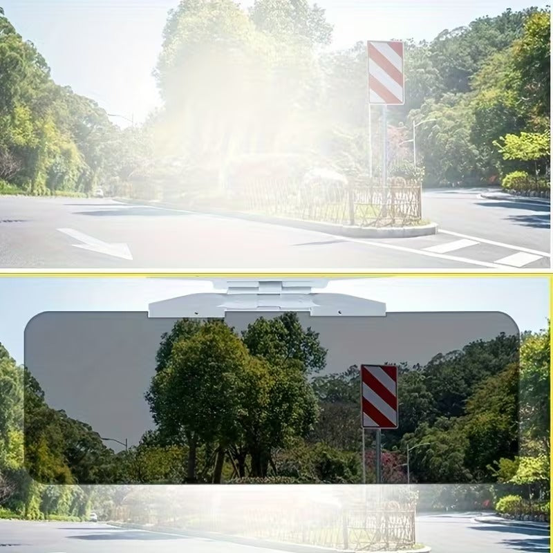 HD Anti-Glare Car Sun Visor Night Vision Extender Mirror